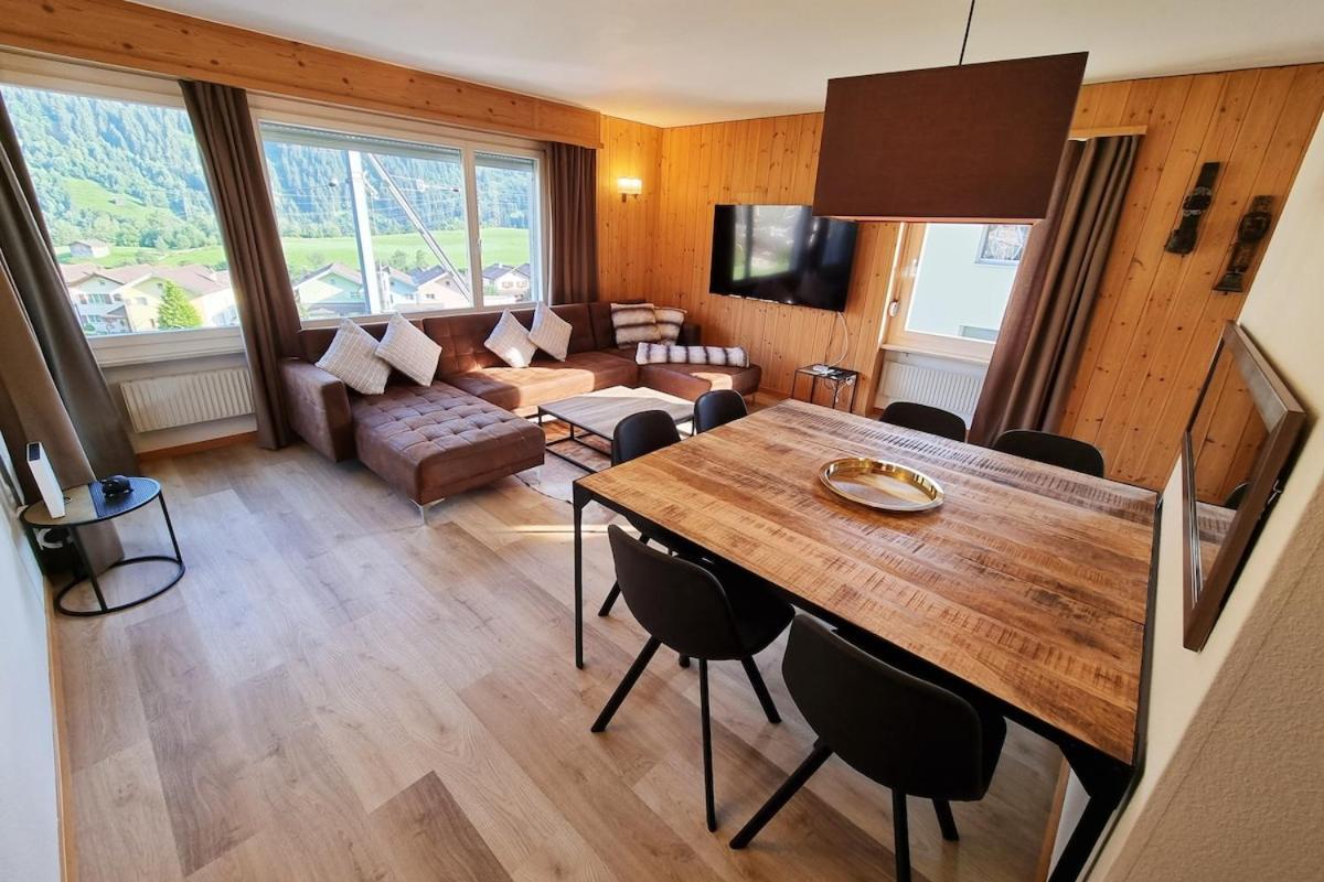 Alpine Retreat & Sauna Дизентис Экстерьер фото